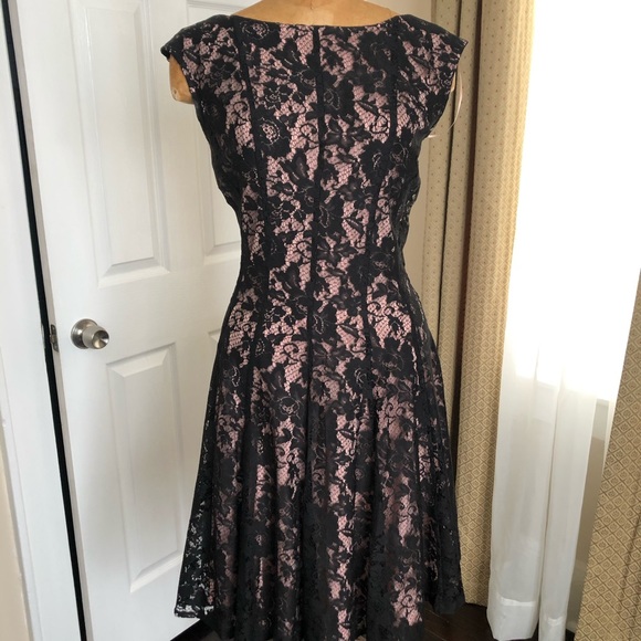 julian taylor fit and flare dress